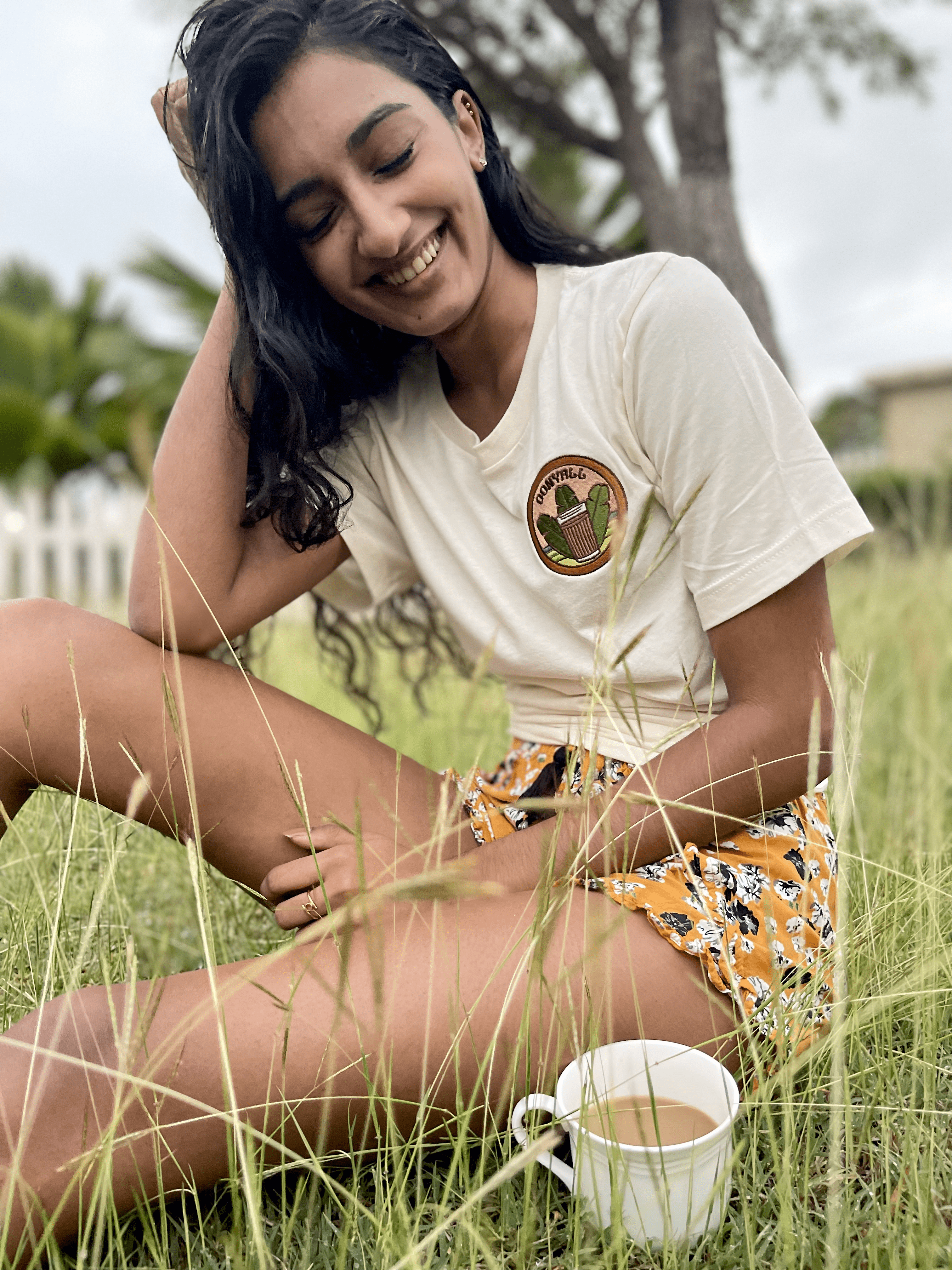 Oonyall embroidered shirts with logo. Embroidered shirts are made locally in San Antonio, TX.